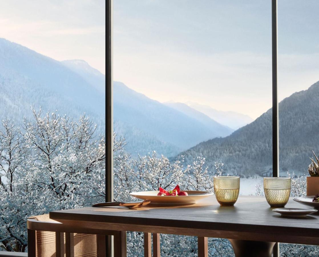 Lefay Resort & Spa Dolomiti Pinzolo Esterno foto View from the hotel